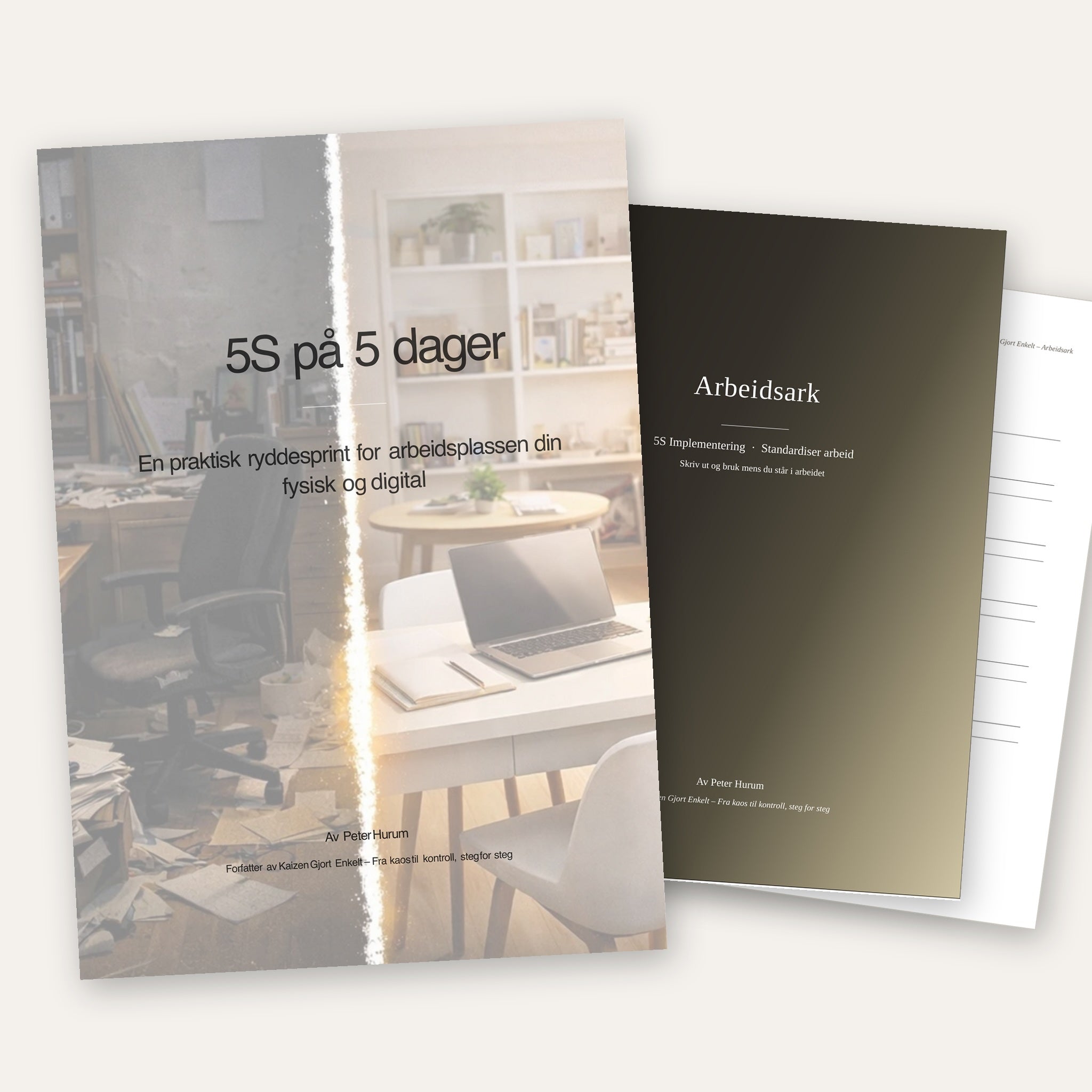 5S på 5 dager – praktisk arbeidsbok for orden og struktur