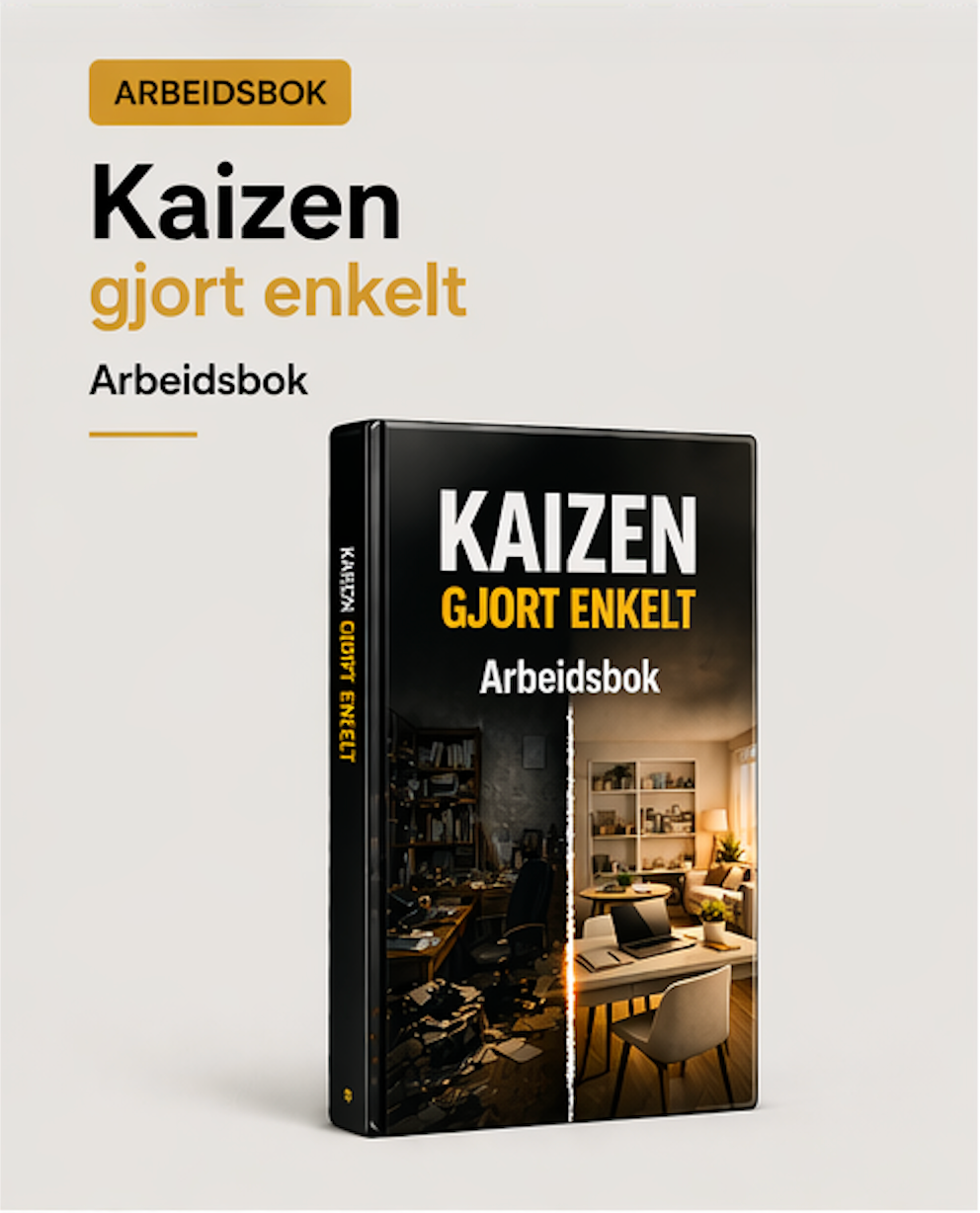 Arbeidsbok Kaizen Gjort Enkelt